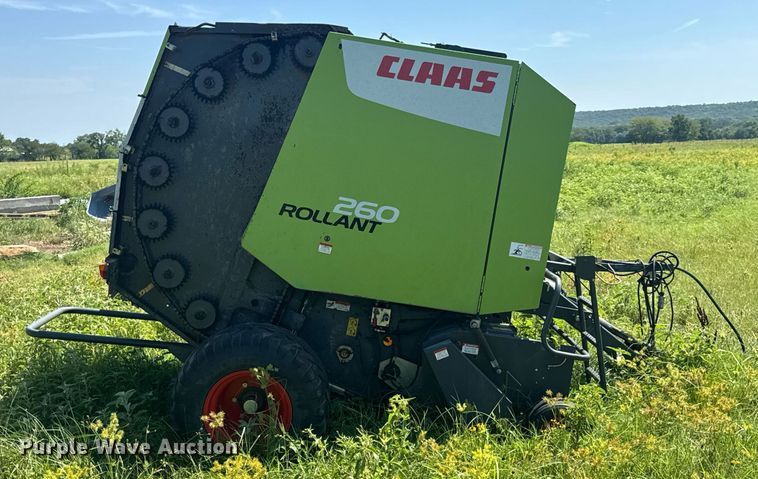 image for item DU9451 2018 Claas 260 Rollant round baler