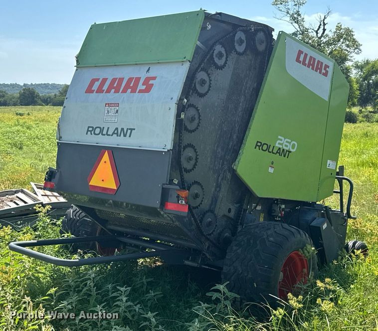 image for item DU9451 2018 Claas 260 Rollant round baler