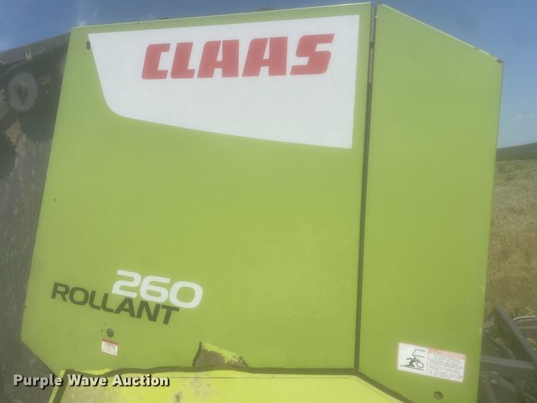 image for item DU9451 2018 Claas 260 Rollant round baler