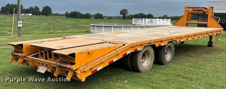 image for item DW7244 2004 Big Tex 25GN-24+5 equipment trailer