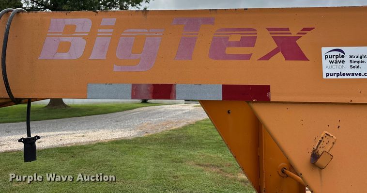 image for item DW7244 2004 Big Tex 25GN-24+5 equipment trailer