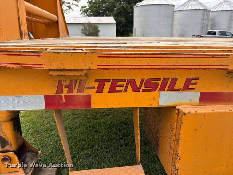 image for item DW7244 2004 Big Tex 25GN-24+5 equipment trailer