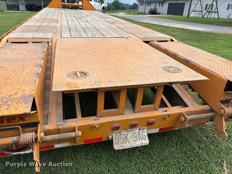 image for item DW7244 2004 Big Tex 25GN-24+5 equipment trailer