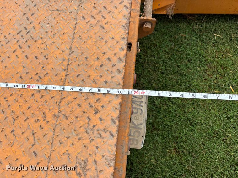 image for item DW7244 2004 Big Tex 25GN-24+5 equipment trailer