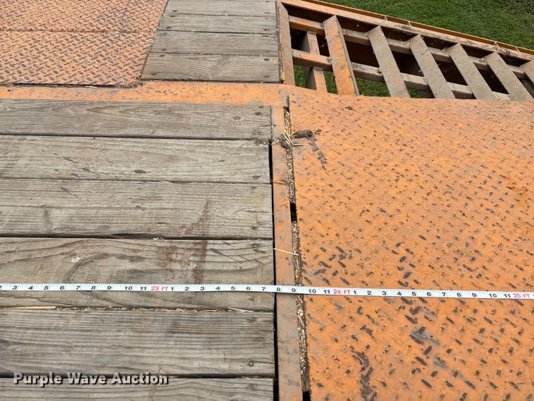 image for item DW7244 2004 Big Tex 25GN-24+5 equipment trailer