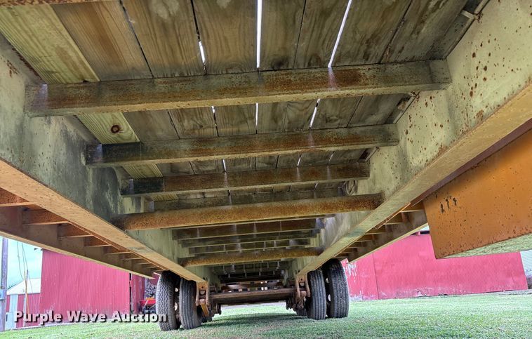 image for item DW7244 2004 Big Tex 25GN-24+5 equipment trailer