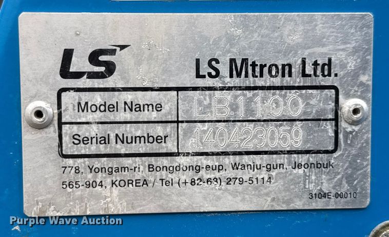 image for item DX5703 2014 LS G3033 MFWD tractor