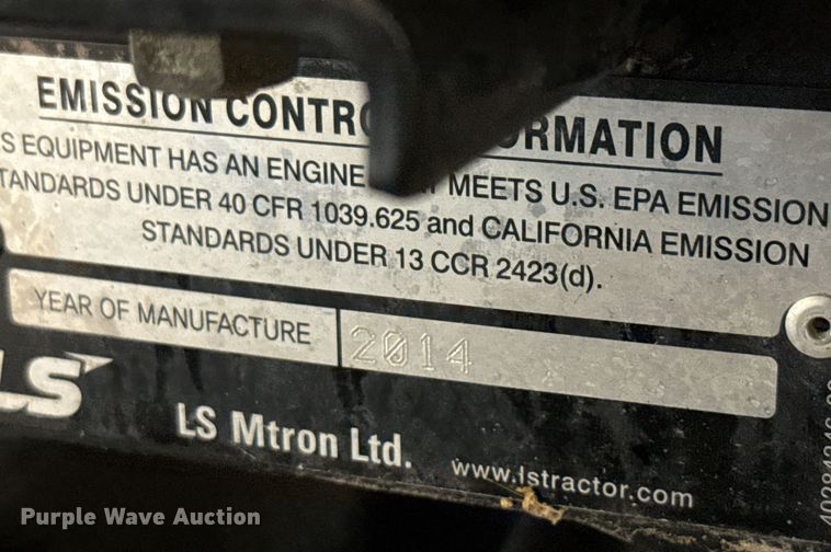 image for item DX5703 2014 LS G3033 MFWD tractor