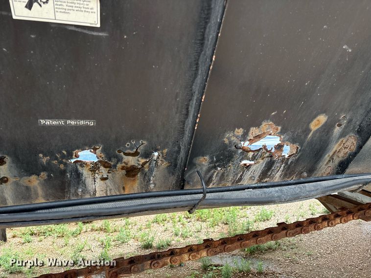 image for item DX7983 2011 Trinity Eagle Bridge live bottom trailer