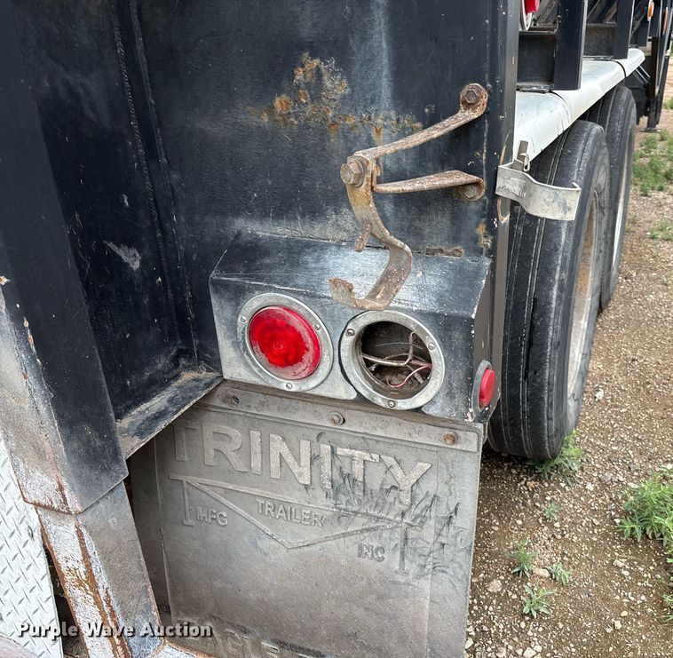 image for item DX7983 2011 Trinity Eagle Bridge live bottom trailer