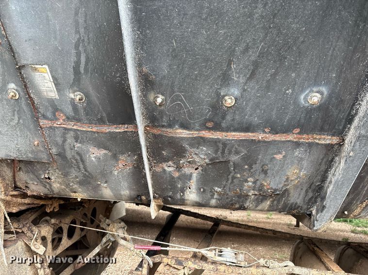 image for item DX7989 2010 Trinity Eagle Bridge live bottom trailer