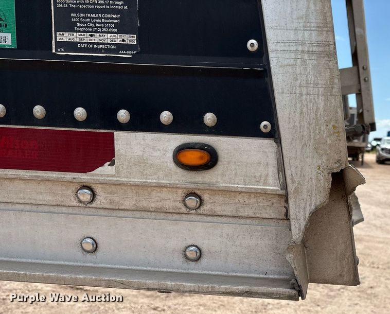 image for item DX8054 2020 Wilson DWH-650CB grain trailer
