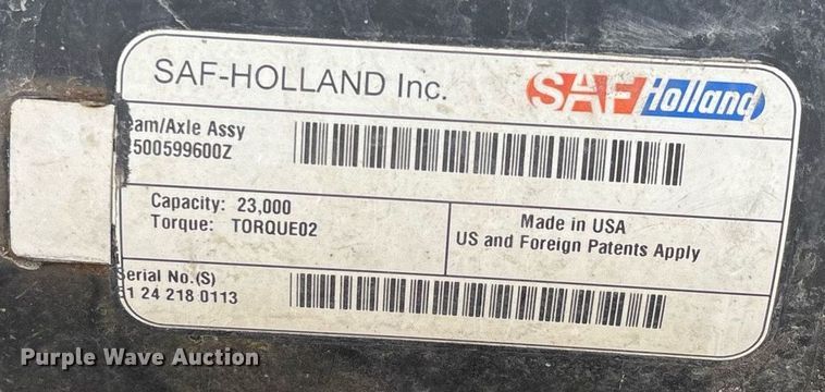 image for item DX8055 2020 Wilson DWH-650CB grain trailer