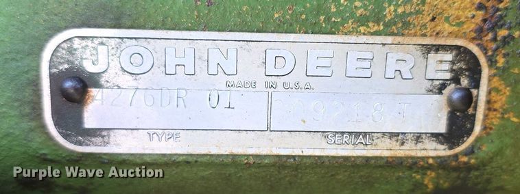 image for item DZ6105 1974 John Deere 2630A tractor