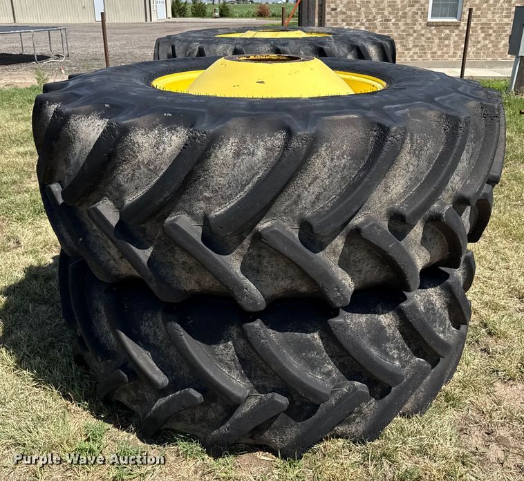 image for item DZ8865 (4) tires and wheels