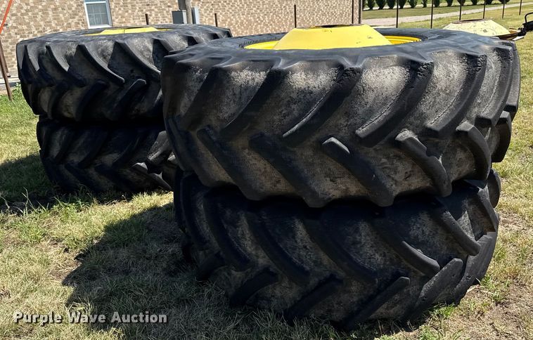 image for item DZ8865 (4) tires and wheels