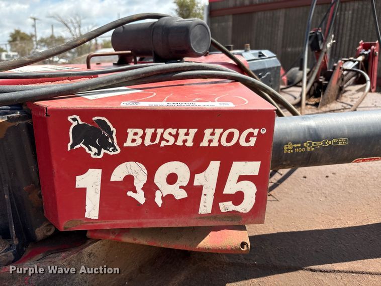 image for item EM0496 Bush Hog 3815 batwing rotary mower