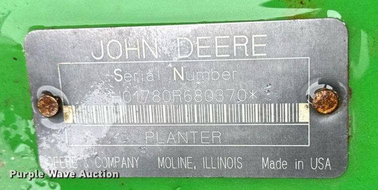 image for item EM2215 John Deere 1780 planter