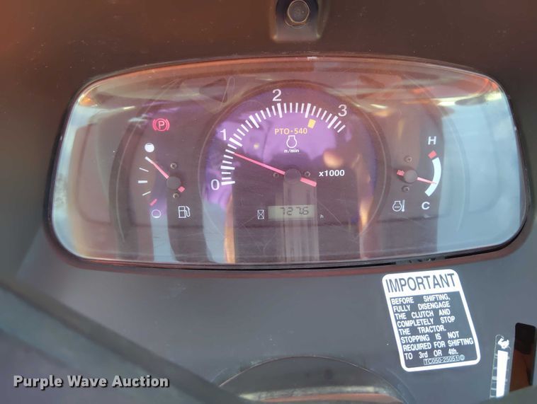 image for item EM8031 2019 Kubota MX4800 tractor