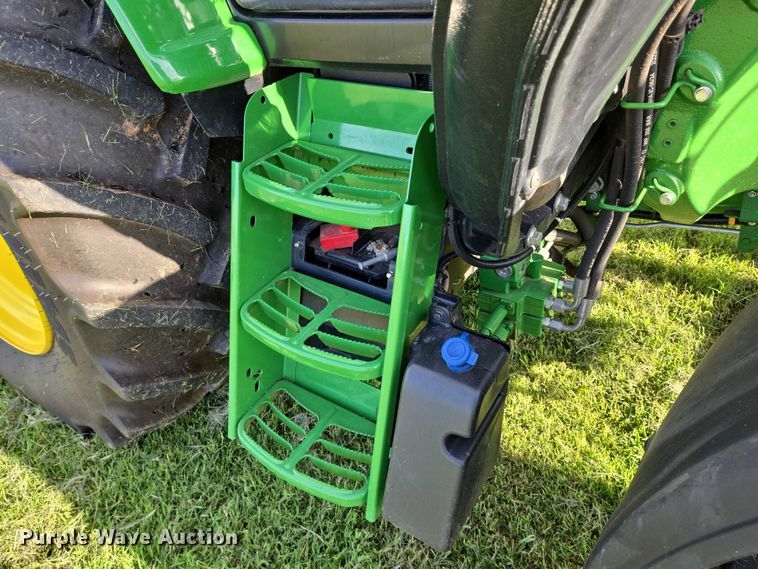 image for item EN8313 2022 John Deere 6120M MFWD tractor