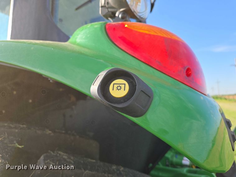 image for item EN8313 2022 John Deere 6120M MFWD tractor