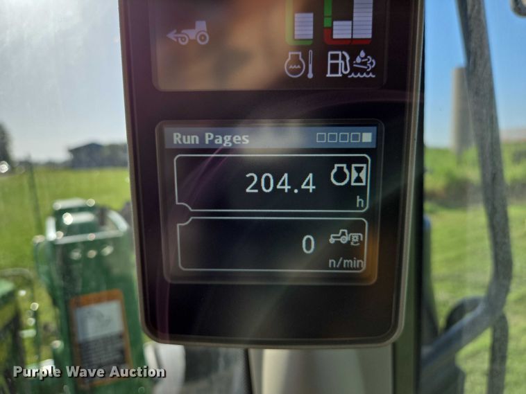 image for item EN8313 2022 John Deere 6120M MFWD tractor