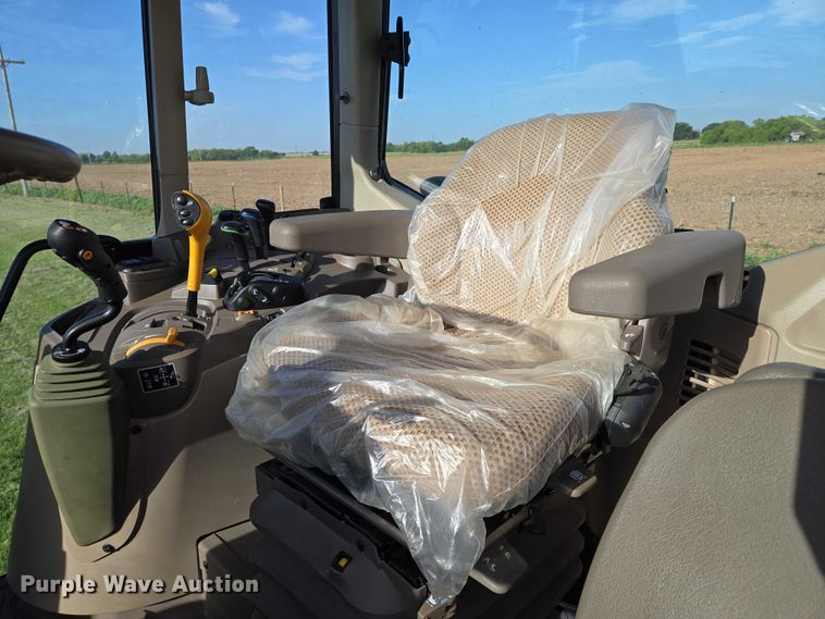 image for item EN8313 2022 John Deere 6120M MFWD tractor