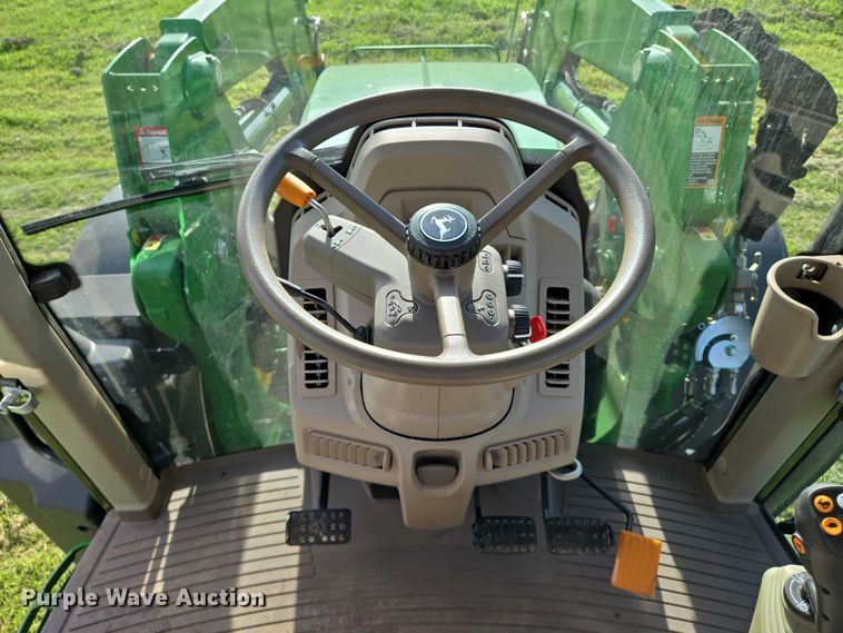 image for item EN8313 2022 John Deere 6120M MFWD tractor