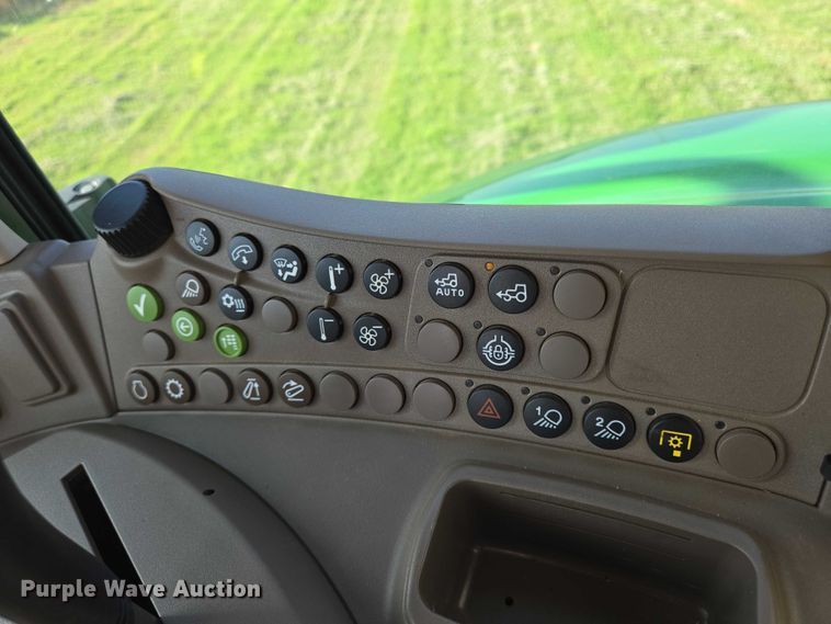 image for item EN8313 2022 John Deere 6120M MFWD tractor