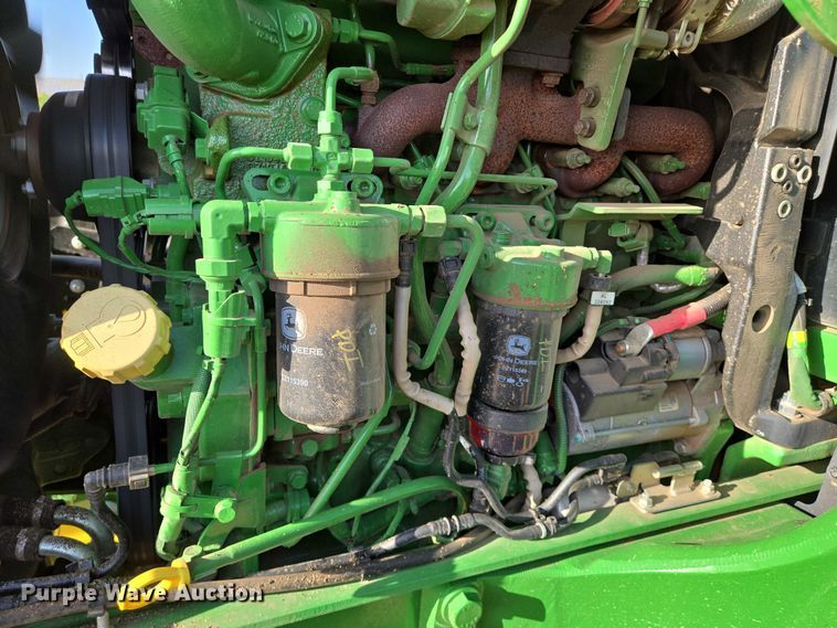 image for item EN8313 2022 John Deere 6120M MFWD tractor