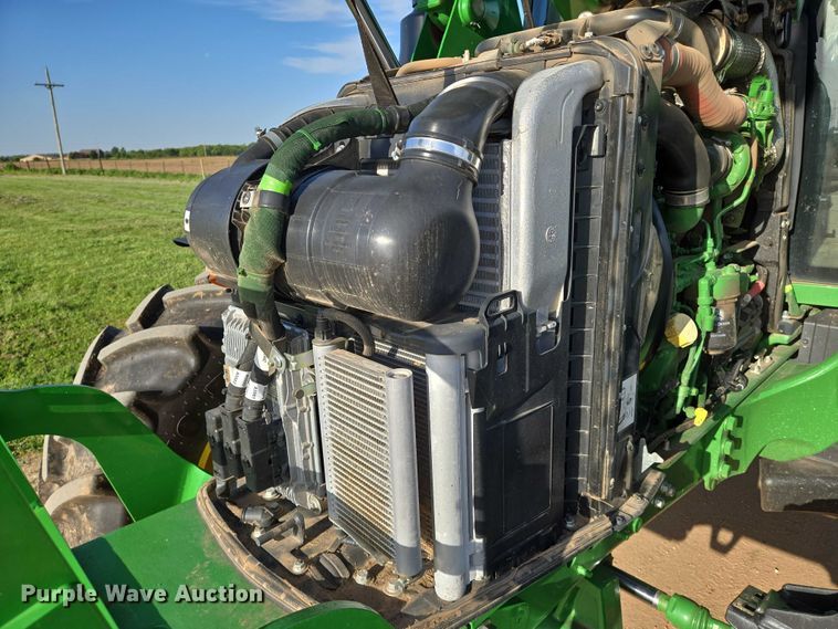 image for item EN8313 2022 John Deere 6120M MFWD tractor