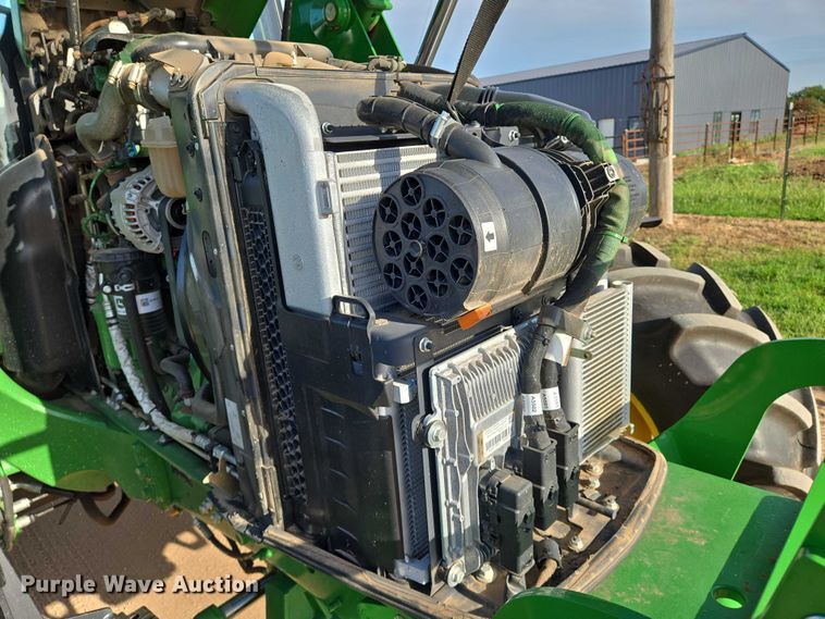 image for item EN8313 2022 John Deere 6120M MFWD tractor