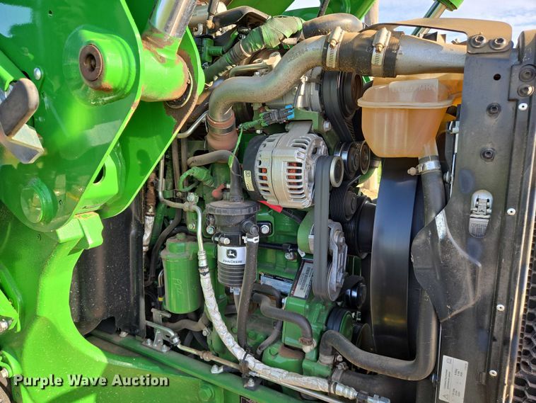 image for item EN8313 2022 John Deere 6120M MFWD tractor