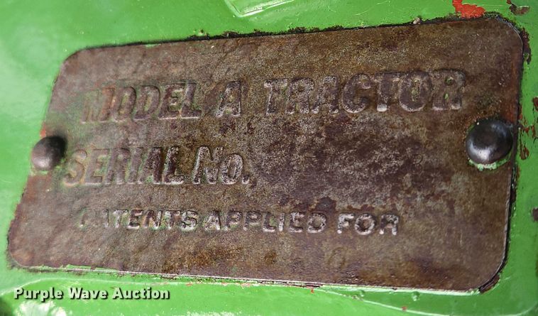 image for item EN8375 John Deere Model A tractor