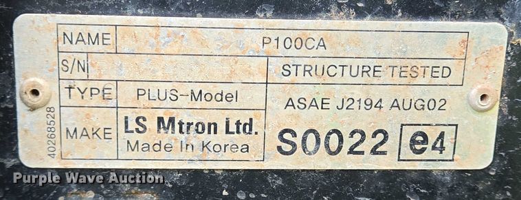 image for item EQ4056 LS P7040 MFWD tractor