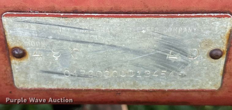 image for item ER2216 International 490 tandem disk