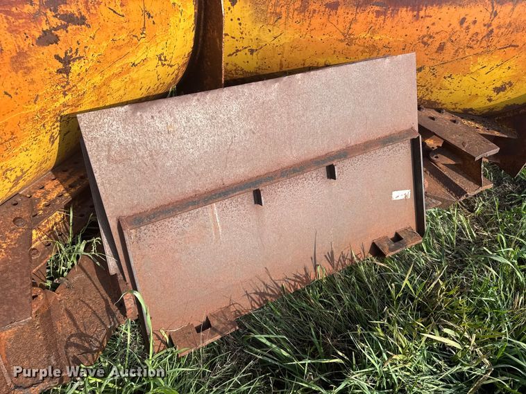 image for item ER2218 Wentz Equipment Company C1941  skid steer V-plow  