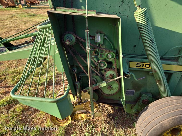 image for item EU3514 John Deere 510 Round baler