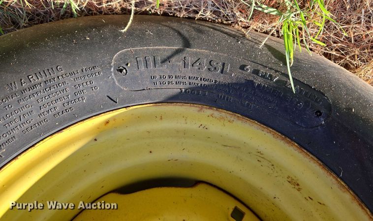 image for item EU3514 John Deere 510 Round baler