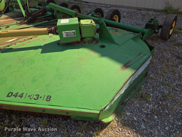 image for item EU3547 2007 John Deere CX15 batwing finish mower