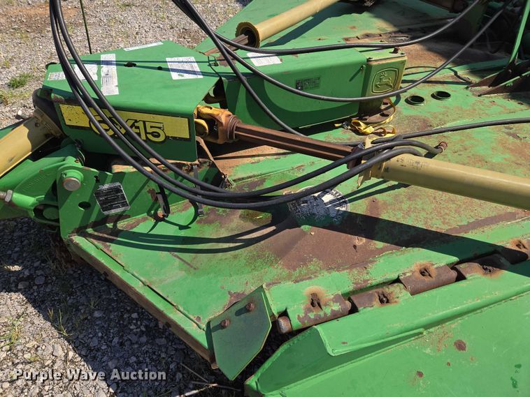 image for item EU3547 2007 John Deere CX15 batwing finish mower