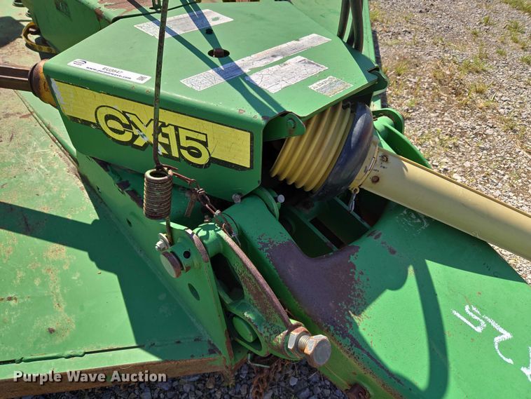 image for item EU3547 2007 John Deere CX15 batwing finish mower