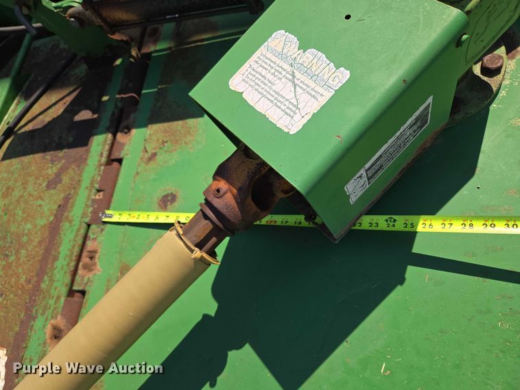 image for item EU3547 2007 John Deere CX15 batwing finish mower