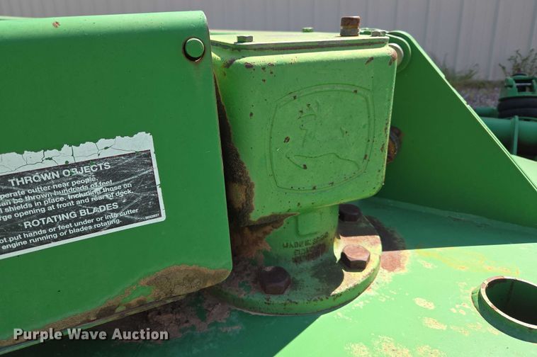 image for item EU3547 2007 John Deere CX15 batwing finish mower