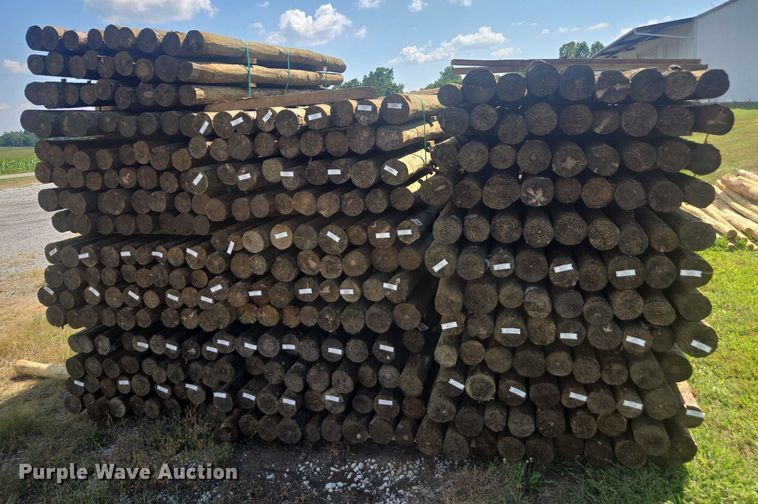image for item FB9461 (20) bundles of wood post