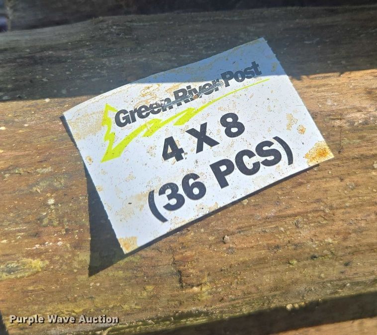 image for item FB9461 (20) bundles of wood post