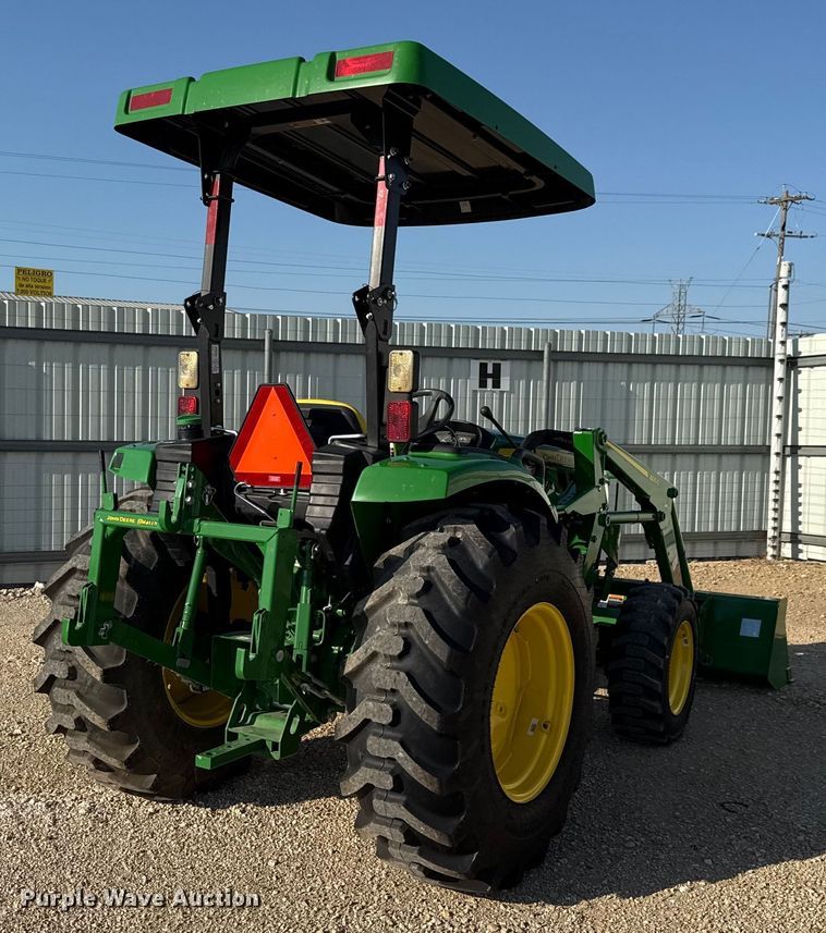 image for item YA0852 2023 John Deere 4066M MFWD tractor