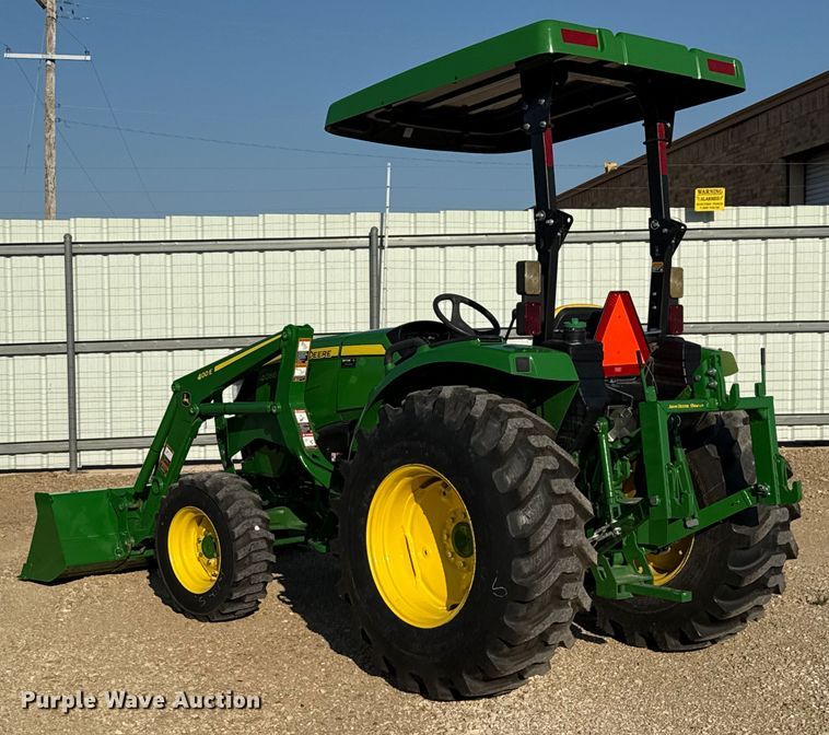 image for item YA0852 2023 John Deere 4066M MFWD tractor
