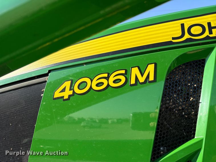 image for item YA0852 2023 John Deere 4066M MFWD tractor