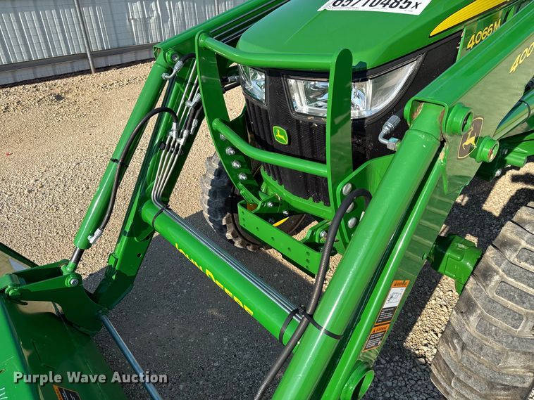 image for item YA0852 2023 John Deere 4066M MFWD tractor